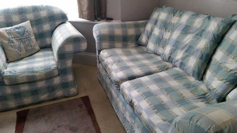 Super comfy sofa and chair needs a home by this weekend