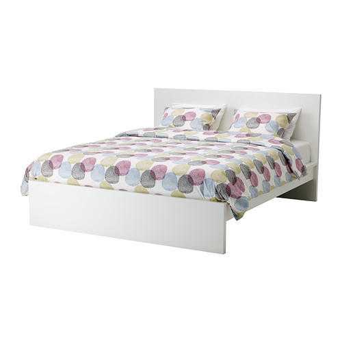 Super king size (180x200) bed, white