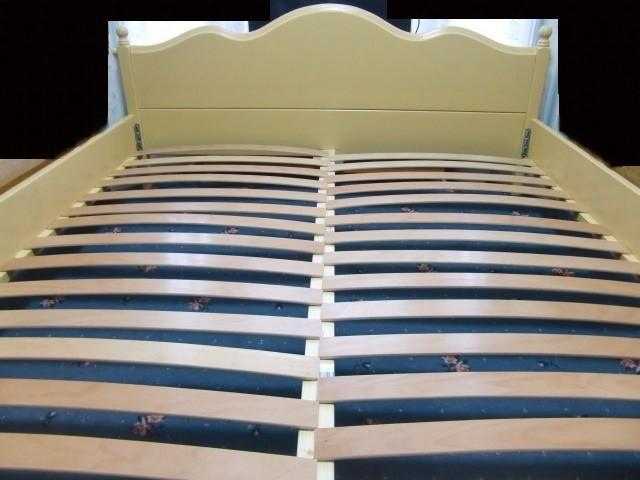 SUPER KING SIZE LOW WOODEN BED FRAME 100