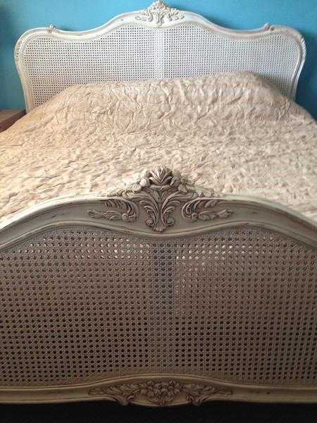 Super King size Rattan Bedstead Frank Hudson Alexandria