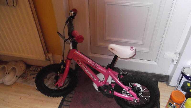 SUPER PINK BICYCLE  (IN ORIGINAL UNSCRATCHED CONDITION0