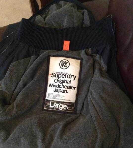 Superdry man039s jacket - size large