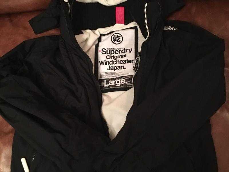 Superdry Windcheater Coat size Large (14)