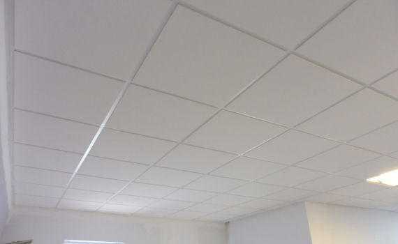 Suspended ceilings fitted