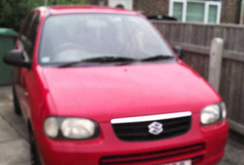 SUZUKI ALTO GL 2004  1061cc Red Manual 5 DOOR HATCHBACK