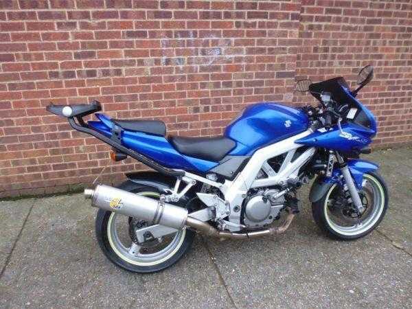 Suzuki SV650S K4  with extras, years MOT, well maintained, looks and rides really well.