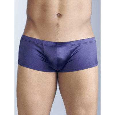 Svenjoyment Package Enhancing Satin Boxers for Men Navy