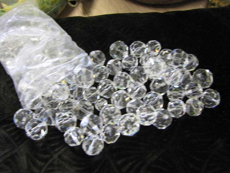 SWAROVSKI crystal beads x two bags of.