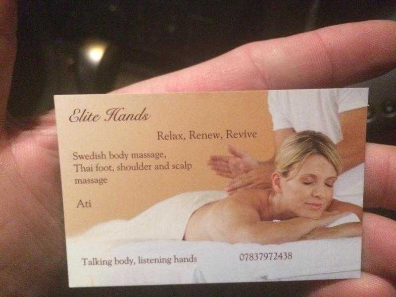 Swedish relaxation massage-t 30h