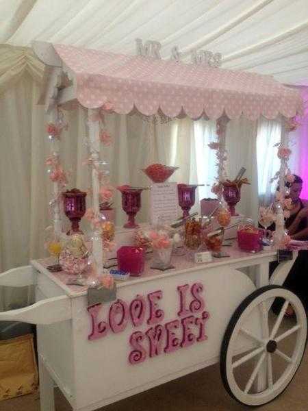 Sweet Carts to hire for Your Party,Wedding or Special Occasion