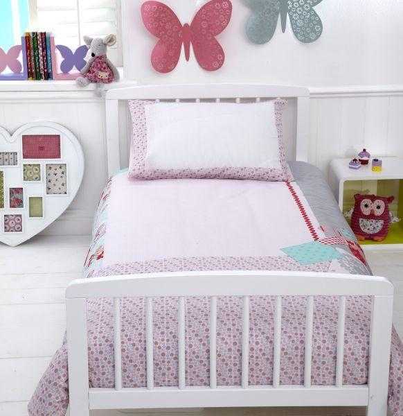 sweetpea toddler duvet cover and pillow case set