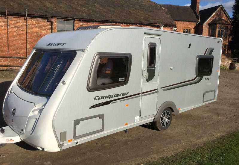 SWIFT CONQUEROR 540 FIXED BED 4 BERTH TOP OF THE RANGE