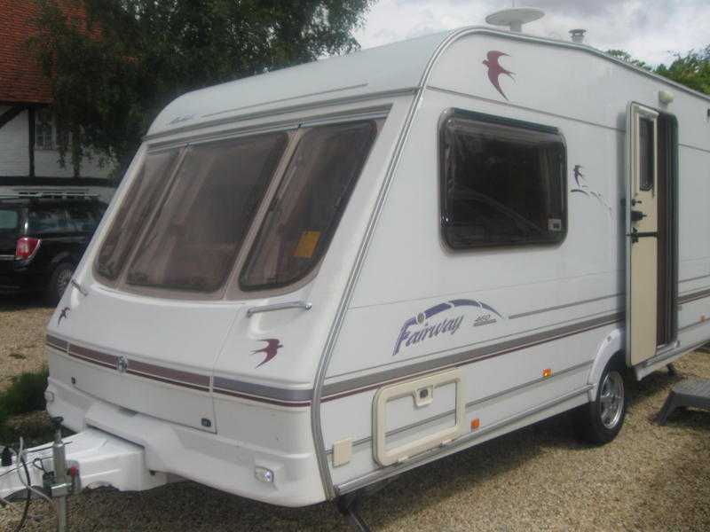 swift fairway caravan 2002 2 berth in very good condition