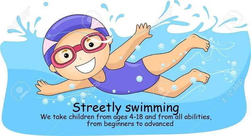 Swimming lesson for 4-18 years old in streetly