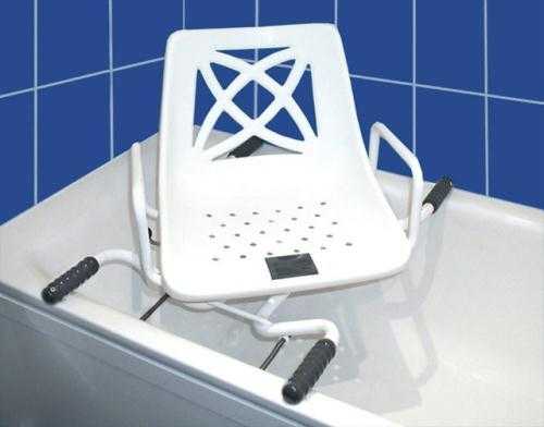 Swivel bath chair