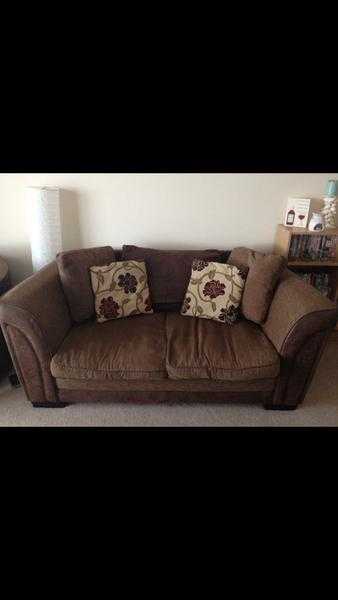 Swivel chair and 2 seater sofa