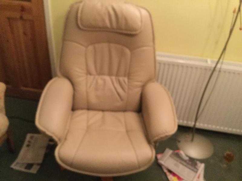 Swivel reclining chair