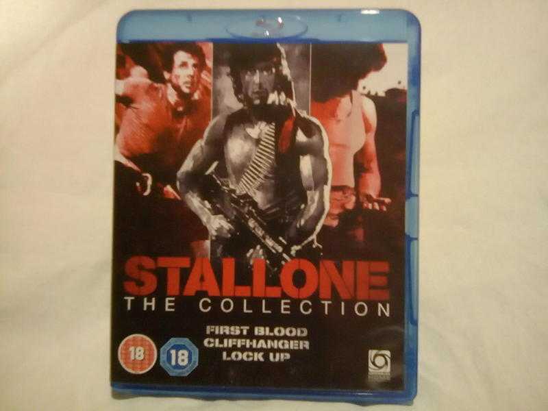 SYLVESTER STALLONE 3 MOVIE BLURAY COLLECTION  NEW