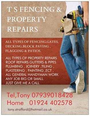 T S FENCING amp PROPERTY REPAIRS