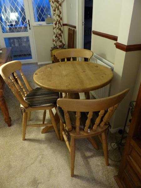 Table and chairs