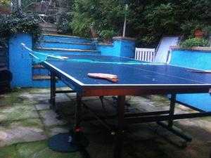 Table tennis table