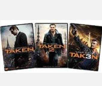 Taken 1-3 dvds