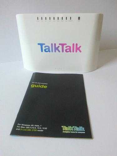 TalkTalk D-Link  ADSL2 Wi-Fi Router