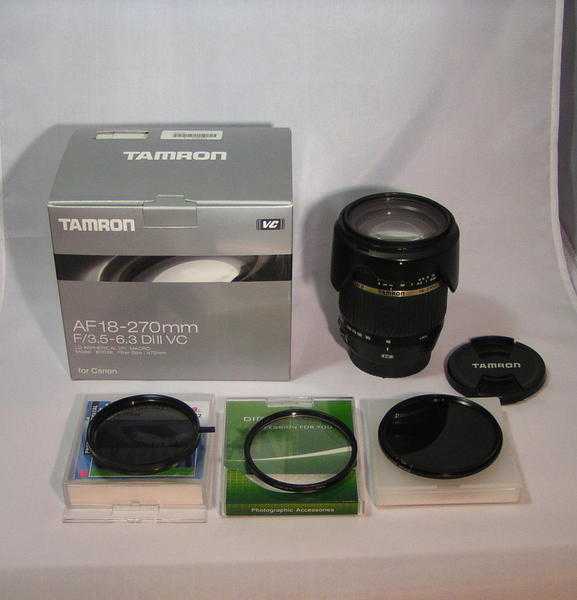 TAMRON 18270mm F3.5-6.3 Zoom Lens Type B003 Canon Mount Excellent Condition