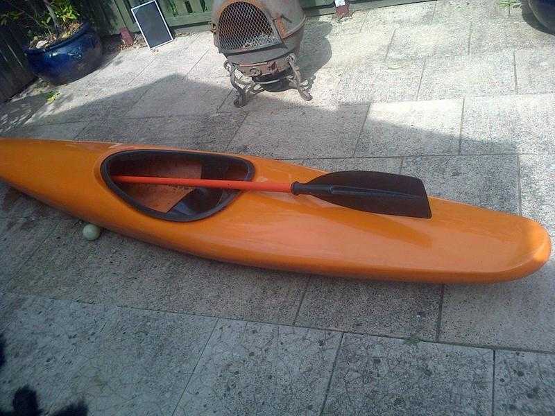 Tangerine canoe