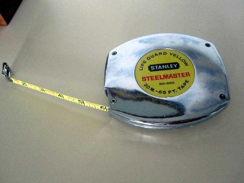 Tape Measure Stanley 20 M - 65 ft long