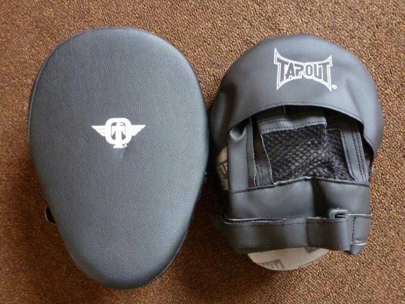 Tapout pads and Everlast gloves