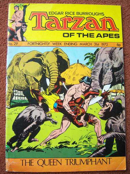 Tarzan magazines