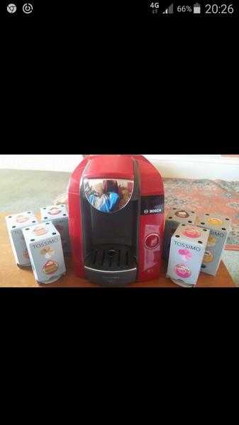 Tassimo machine with pods for sale in great condition