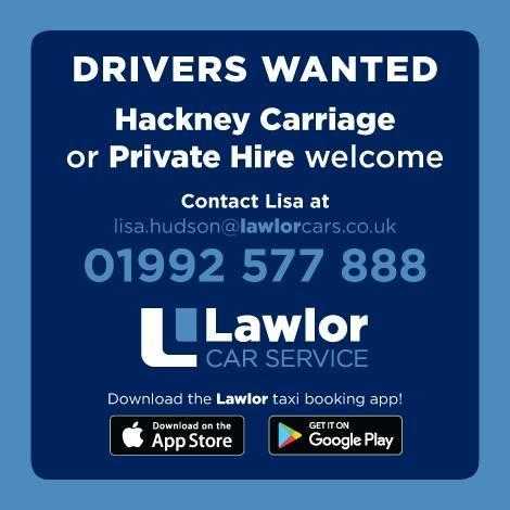 Taxi drivers wanted..Hackney Carriage amp Private Hire