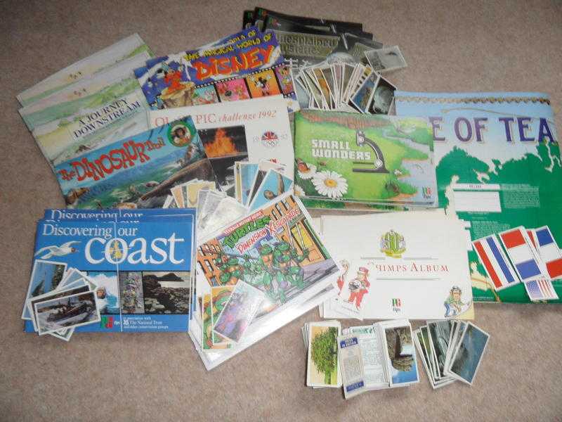 Tea cards-PG Tips, Brooke Bond, Lyons