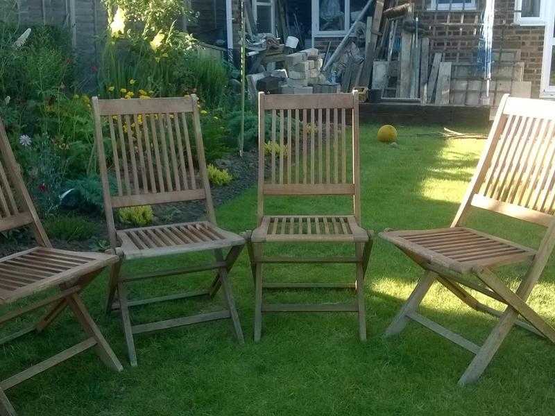 teak garden chairs