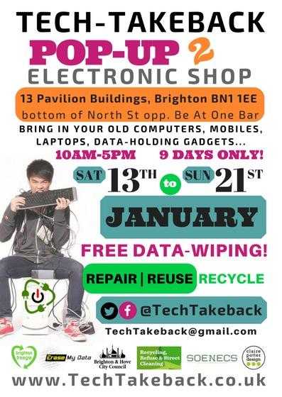 TECHTAKEBACK Pop Up Shop 2