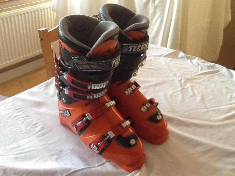 Tecnica Icon TNT Men039s Ski Boots - Orange Carbon