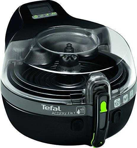 Tefal ActiFry 2-in-1 Low Fat Healthy Fryer, 1.5 kg - Black