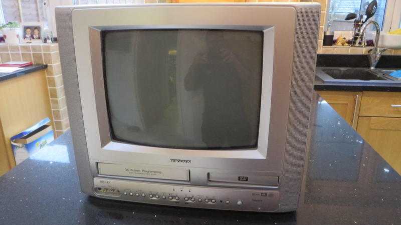 television with dvd and video