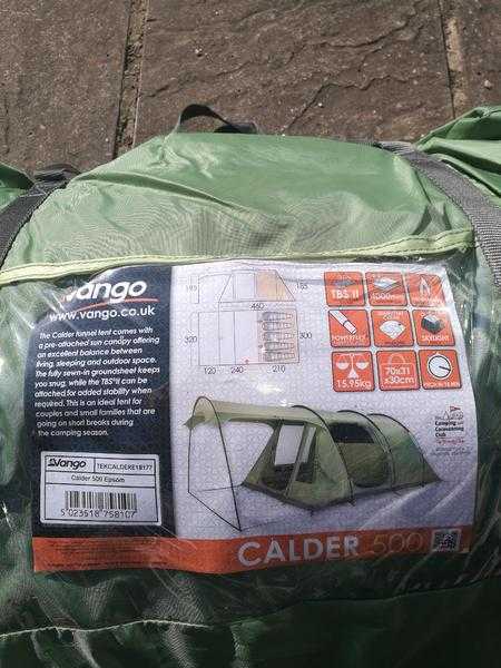 Tent Complete with camping equipment