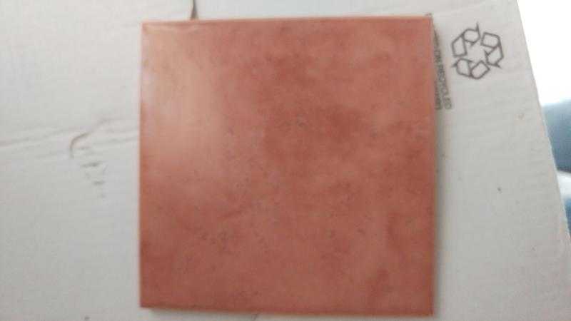 Terracotta Wall Tiles, box of 100 (15 boxes available)