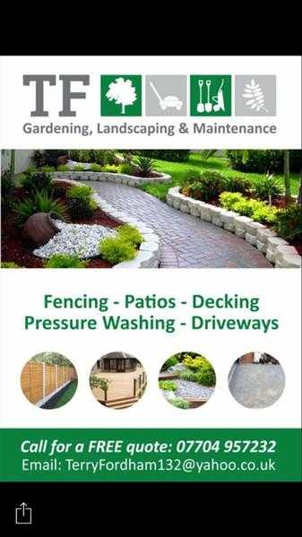 TF gardening landscaping and maintenance