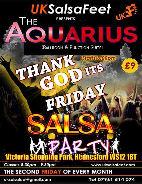 Thank God It039s Friday Salsa Party