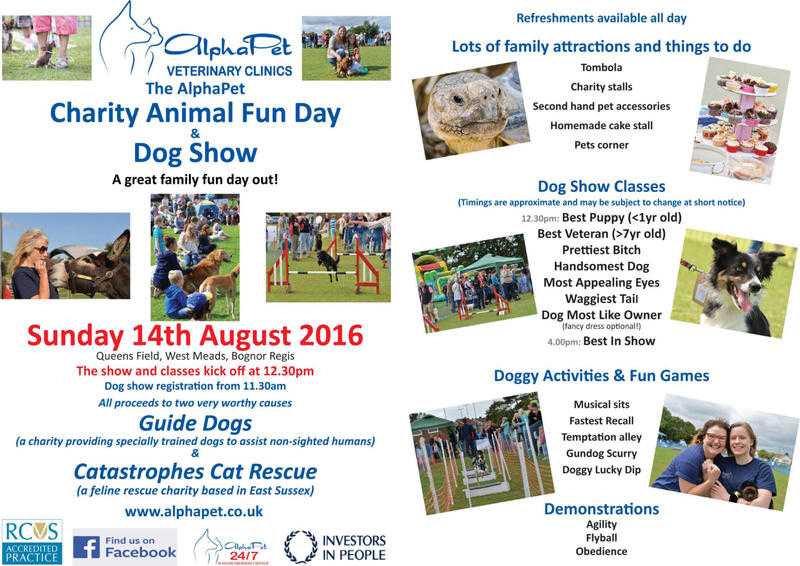 The AlphaPet Charity Animal Fun Day and Dog Show