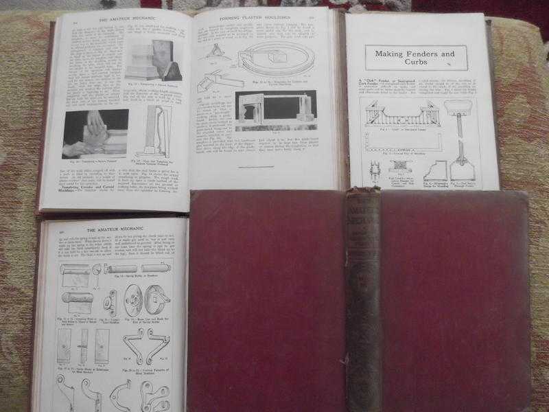 The Amateur Mechanic Volumes 1-4 - printed 1920