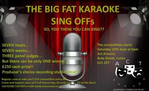 The Big Fat Karaoke Sing Off Competition