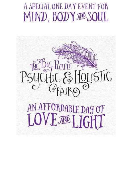 The Big Purple Psychic amp Holistic Fair