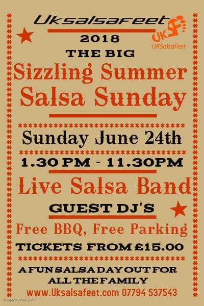 The Big Sizzling Summer Salsa Sunday