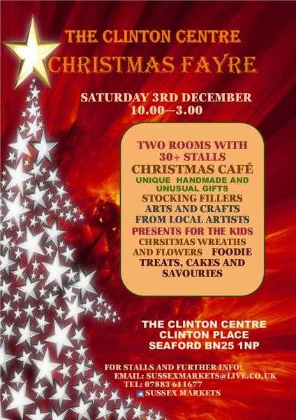 The Clinton Centre Christmas Fayre, Seaford